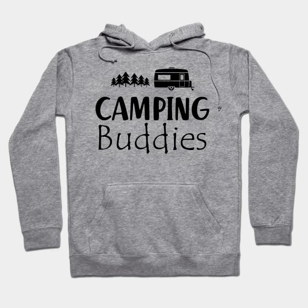 Camping Buddies Hoodie by KC Happy Shop